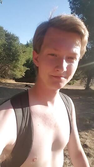 Hiked like this for more than 3 miles and none of the hikers I passed said a thing... what would you have done?