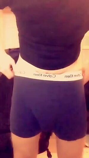 Taking my Calvin Kleins off