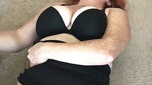 Cum on my 36DDD while wearing