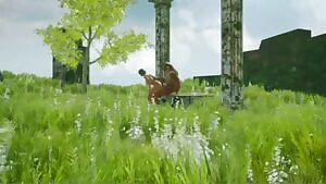 Impregnated by Minotaur on Divine Island. The Hall of Shame Experience part 2. WIP