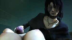 Collecting sticky white stuff