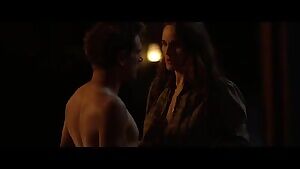 Michelle Dockery topless debut in Godless