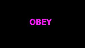 Obey Black Cock