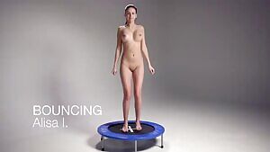 Bouncing on a trampoline