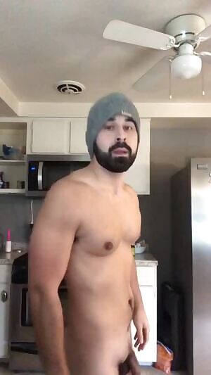 Completely unnecessary nudity in the kitchen