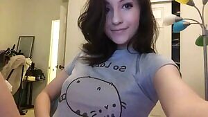 Here’s my boobs! Merry Christmas!🎄🎁