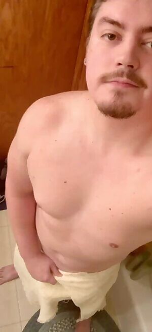 I think I like myself better without the towel. What do you think?