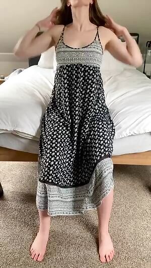 i like wearing sundresses.. but I like taking them of more 😈