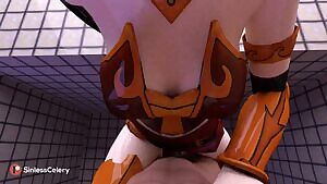 Pyrrha Nikos Stimulating a Penis by Putting Said Penis Into Her Vagina