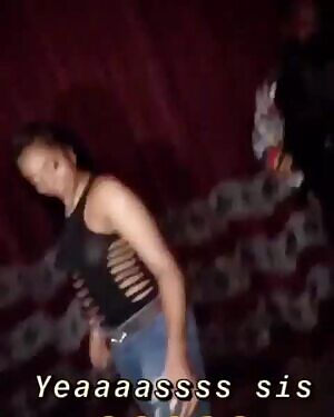 My friend Kelsey shaking her ass at the club the day before her birthday