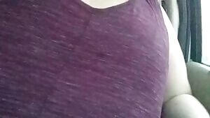 Got stuck while trying to take my bra off on the side of a busy highway... 😖