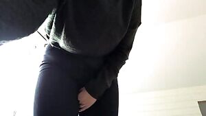 Taking off my clothes for you.