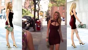 Blake Lively in this red dress is looking like the sweetest eye candy ever