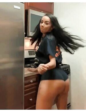 Twerking in the kitchen