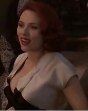 Scarlett Johansson's white titties lookin fucking delicious