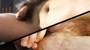 excitedly milking my prostate