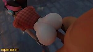 D.Va POV Fuck - added a little thiccness