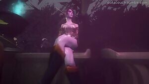 She thought she was alone