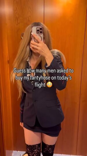 Flight Attendants Cute Heels OnlyFans Pantyhose