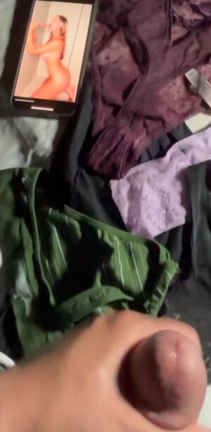 Cum Filled Panties Cumshot Masturbating Panty Stuffing