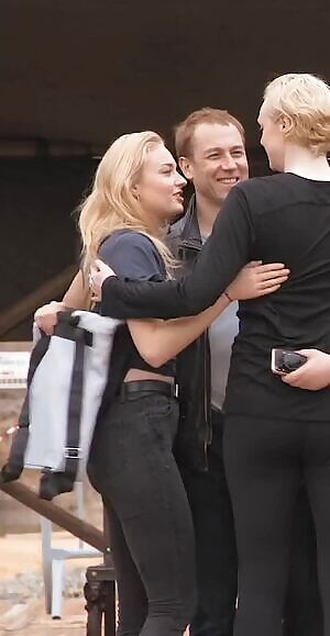 Sophie turner thrones bts