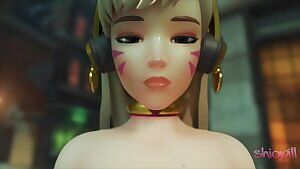 D.Va Gets a Mouthful After No Nut November