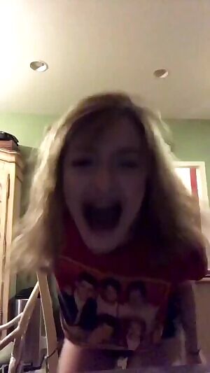 I love jerking to this vid of my coworker's massive bouncing tits so much that I saved it on my phone. Do you guys like her as much as I do?