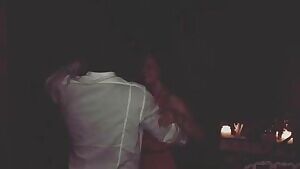 Gorgeous divine married beauty & desirable beautiful trophy-wife Régine Chassagne caught intimately dancing with Wyclef Jean. Having an intense wild romantic passionate secret love- & sex-affair together.