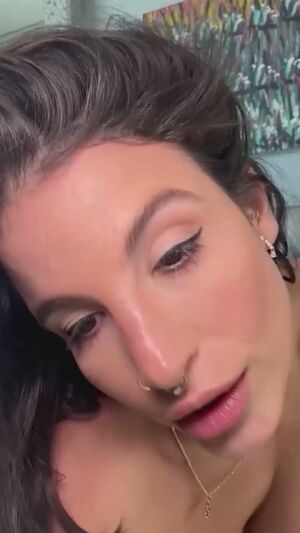Nothing Underneath Braless Curvy Fishnet Shaved