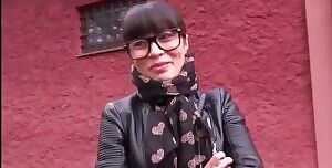 Russian Creampied Outdoors for Cash Mona Kim