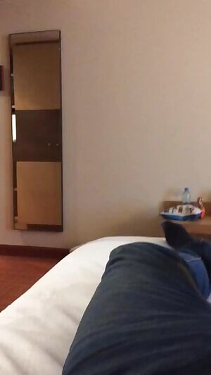 Cute petite tiny tits walk out of the bathroom naked