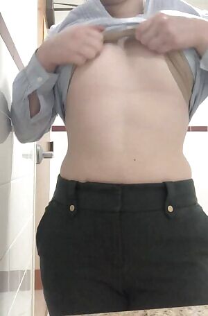 love wearing sexy panties under slacks
