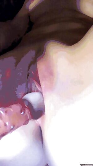 Playing with my glass dildo