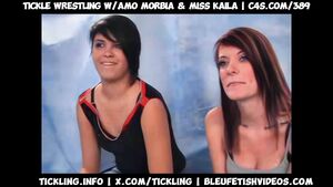 Tickling Bondage Wrestling