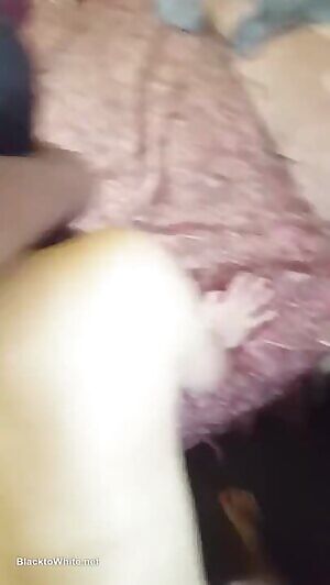 Banging her with Black Cock