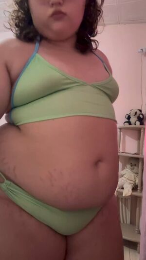 Chubby Lovers BBW Belly Button Bikini