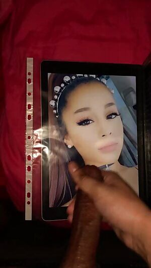 Blowing my load all over our queen