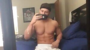 About to go on his run