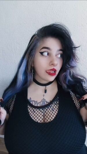 Boob Play Big Tits Boobs Goth
