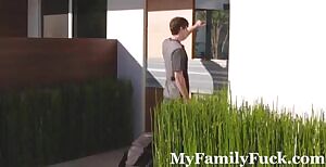 spending the weekend at uncle's and hot milf aunt's place