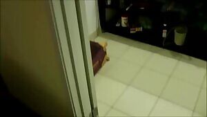 She Gets Caught and Then Pleased