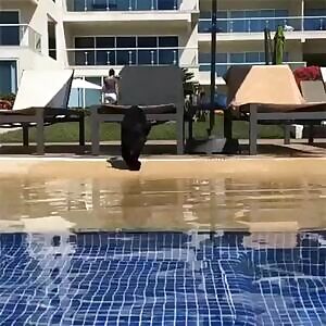 Excited pussy got wet too fast