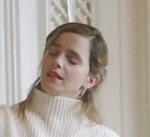 Emma Watson doesn't mind a surprise facial