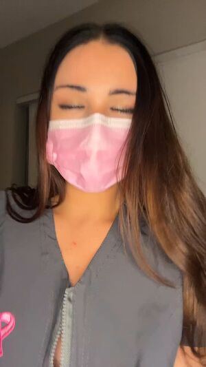 Medical Gloves Babe Big Ass Boobs