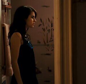 Emma Roberts has filmed so many bra scenes, I'm starting to think she just enjoys showing off her delectably tight body to millions of people. She probably had it put in her contract.