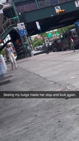 Caught Porn Bulge Candid Caption Cock Shock
