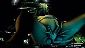 Alien 3D Big Tits Impregnate Pregnant