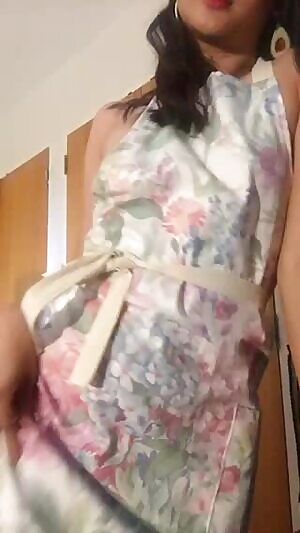 Wearing nothing but an apron for you 😋