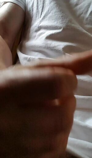 Nothing but a t-shirt on 😉