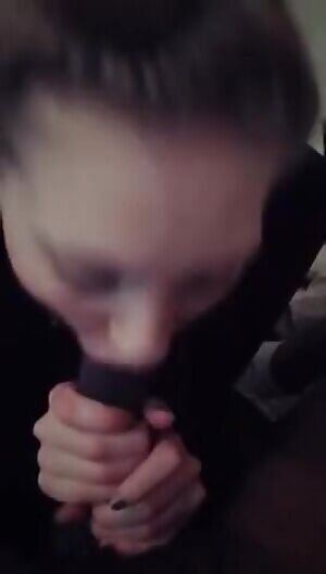 Hipster chick worships BBC. The look on her face says it all.